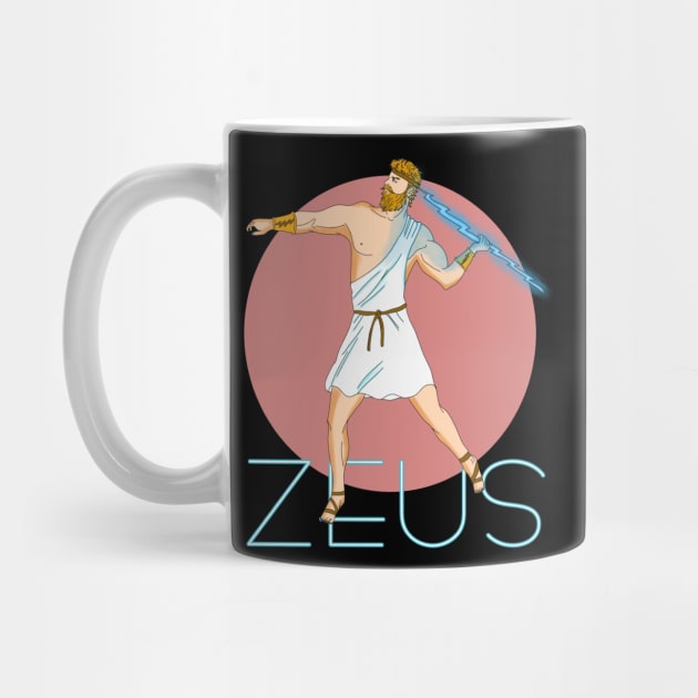 Zeus, Greek Mythology by cypryanus